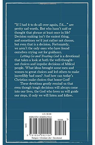 Image of Letting Go and Trusting God: 180 Devotions for Life's Tough Decisions