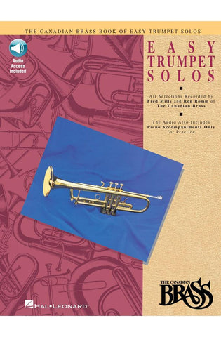 Image of Canadian Brass Book of Easy Trumpet Solos: Book/Online Audio