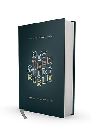 NIV Teen Study Bible (For Life Issues You Face Every Day) Hardcover Navy Comfort Print