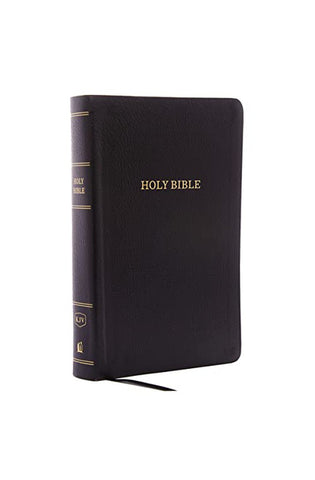Image of KJV Holy Bible: Personal Size Giant Print with 43000 Cross References Black Bonded Leather Red Letter Comfort Print (Thumb Indexed): King James Version