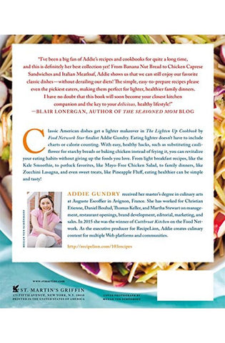 Image of The Lighten Up Cookbook: 103 Easy, Slimmed-Down Favorites for Breakfast, Lunch, and Dinner Everyone Will Love (RecipeLion)