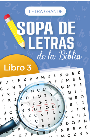 Image of Sopa de Letras de la Biblia Letra Grande: Libro 3