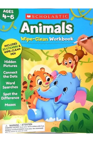Animals Wipe Out Book