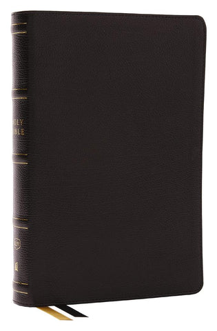 Image of KJV Holy Bible with 73,000 Center-Column Cross References, Black Genuine Leather, Red Letter, Comfort Print (Thumb Indexed): King James Version