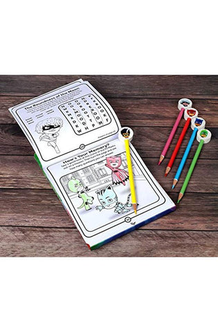 Image of PJ Masks Let's Go Activity Book (Pencil Toppers)