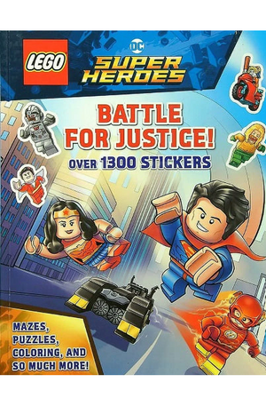Lego Battle for Justice Sticker Book
