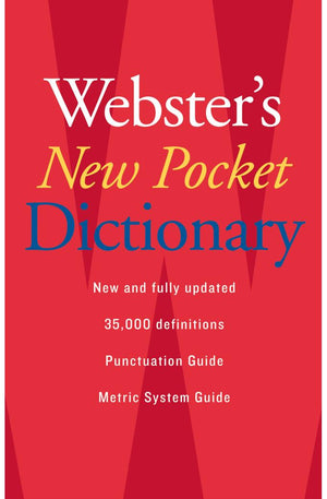 Webster's New Pocket Dictionary