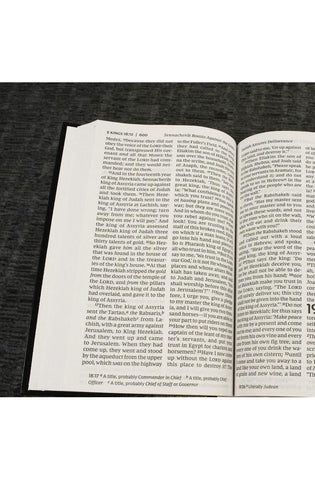 Image of NKJV, Pew Bible, Large Print, Hardcover, Black, Red Letter, Comfort Print: Holy Bible, New King James Version