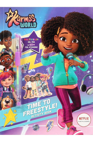 Image of Karma's World: Time to Freestyle! Activity Book