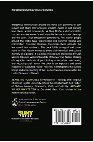 Image of A Clan Mother's Call: Reconstructing Haudenosaunee Cultural Memory (Critical Haudenosaunee Studies)
