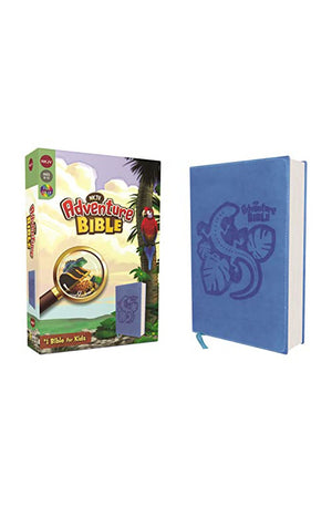NKJV Adventure Bible Leathersoft Blue Full Color