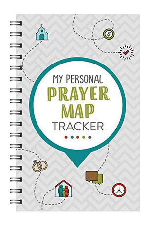 My Personal Prayer Map Tracker - Slate (Faith Maps)