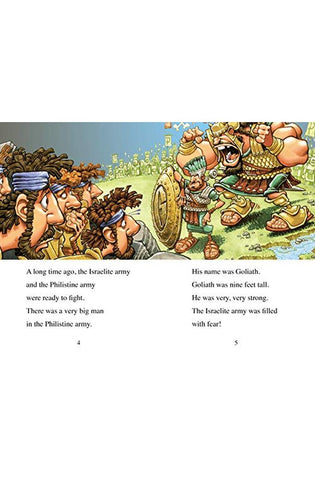 Image of David and God's Giant Victory: Biblical Values, Level 2 (I Can Read! / Dennis Jones Series)