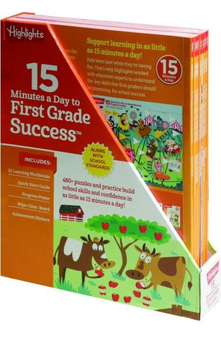 Image of 15 minutes a day to first grade success