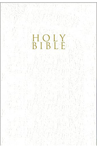Image of NIV Gift and Award Bible Leather-Look White Red Letter Comfort Print