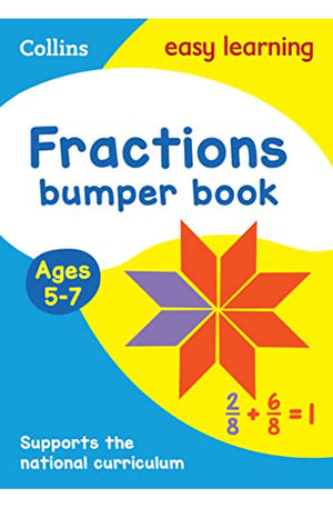 Collins Easy Learning KS1 - Fractions Bumper Book Ages 5-7