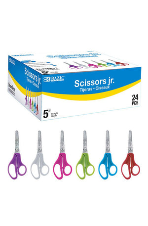 BAZIC 5" Blunt Tip School Scissors