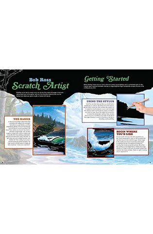 Image of Bob Ross Scratch Artist