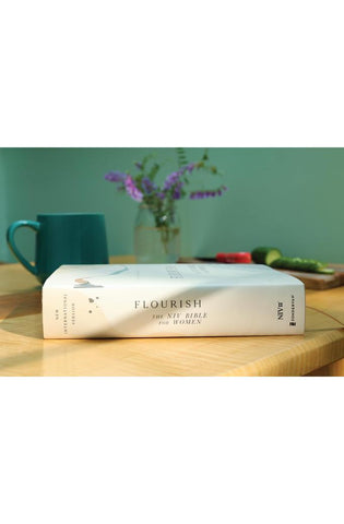Image of Flourish: The NIV Bible for Women, Hardcover, Multi-color/Cream, Comfort Print