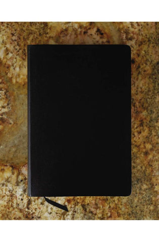 Image of KJV, Amplified, Parallel Bible, Large Print, Bonded Leather, Black, Red Letter: Two Bible Versions Together for Study and Comparison