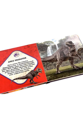Image of Jurassic World My First Puzzle Book - Jigsaw Puzzles for kids, 10-page board book, 5 puzzles to enjoy