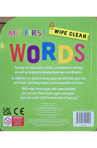Image of Words - My First Wipe Clean Book