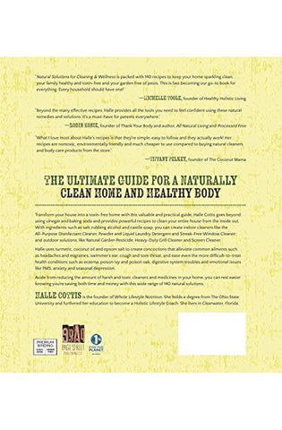 Image of Natural Solutions for Cleaning & Wellness: Health Remedies and Green Cleaning Solutions Without Toxins or Chemicals