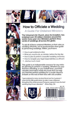 Image of By the Power Vested in You - How to Officiate a Wedding, a Guide for Ordained Ministers