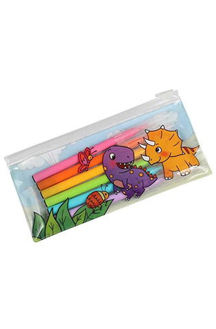 Image of Dino-Roar! Coloring & Activity Book (Marker Pouch)
