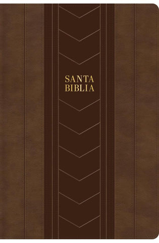 Image of Biblia RVR 1960 Letra Grande Tamaño Manual Símil Piel Marrón