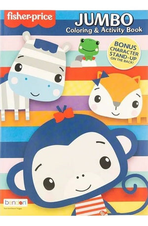 Fisher Price 80 Pg Coloring Book