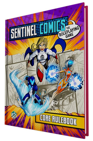 Image of Greater Than Games | Sentinel Comics: Core Rulebook | Tabletop Role Playing Game | Superhero Storytelling | Become The Hero, Fight The Villain