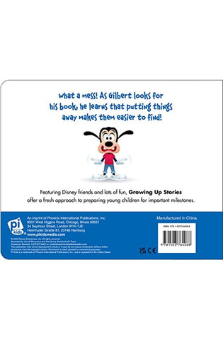 Image of Clean Up! Pull & Push Page Tabs! (Disney Growing Up Stories)