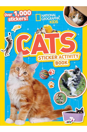 National Geographic Kids Cats Sticker Activity Book (NG Sticker Activity Books)