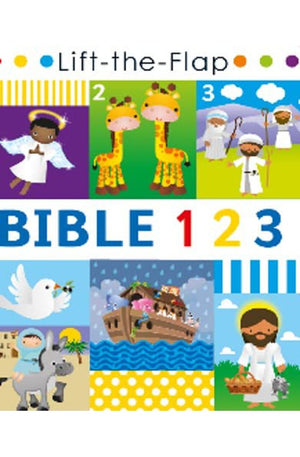 Bible 123 - Lift the Flap Activity Kids Books - Childrens Books, Toddler Books