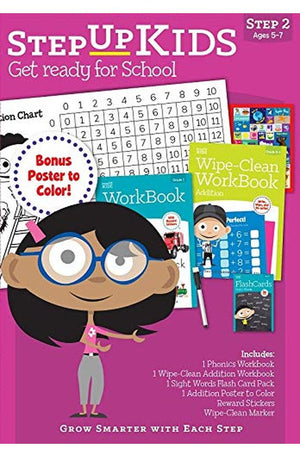 Step Up Kids: Get Ready for School Kit-Step 2 Ages 5-7