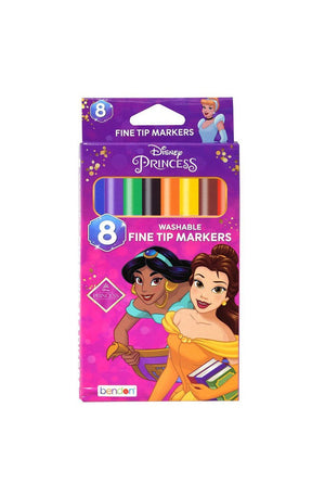 Disney Princess 8-Count Fine Tip Markers