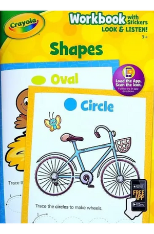 Shapes Workbook (Crayola Look & Listen!)