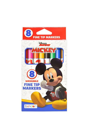 Disney Mickey 8-Count Fine Tip Markers