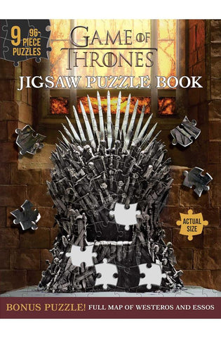 Image of Game of Thrones Jigsaw Puzzle Book (Jigsaw Puzzle Books)