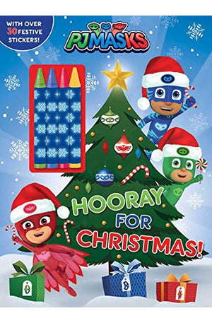 PJ Masks: Hooray for Christmas! (Coloring & Activity with Crayons)