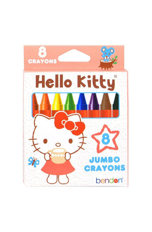 Hello Kitty 8-Count Jumbo Crayons