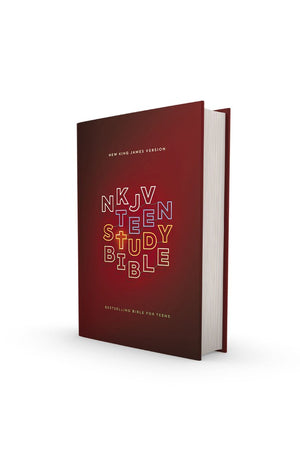 NKJV Teen Study Bible Hardcover Comfort Print
