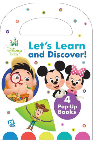 Disney Baby: Let's Learn and Discover! 4 Pop-Up Books