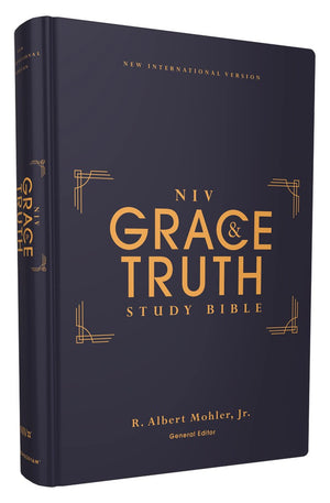 NIV The Grace and Truth Study Bible (Trustworthy and Practical Insights) Hardcover Red Letter Comfort Print