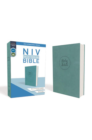 NIV Value Thinline Bible Leathersoft Teal Comfort Print