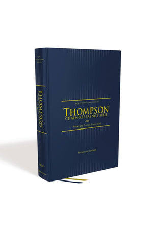 NIV Thompson Chain-Reference Bible Hardcover Navy Red Letter Comfort Print
