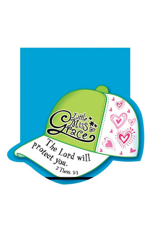Little Miss Grace: The Lord will Protect You Mini Notepad 2 Thessalonians 3:3
