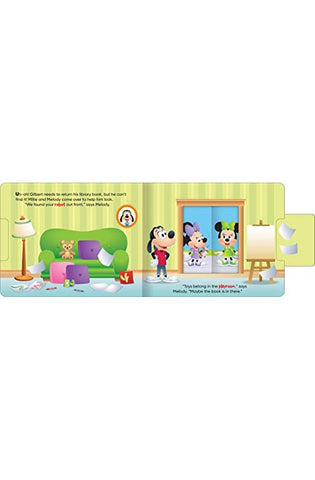 Image of Clean Up! Pull & Push Page Tabs! (Disney Growing Up Stories)