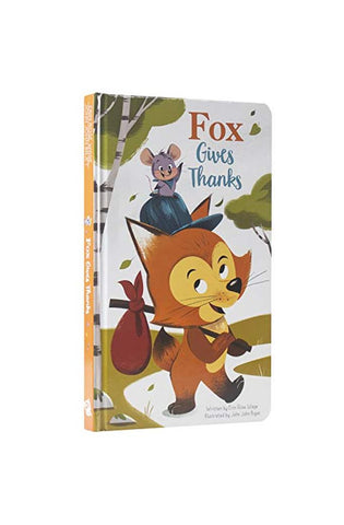 Image of Fox Gives Thanks - a Thanksgiving Board Book - PI Kids
